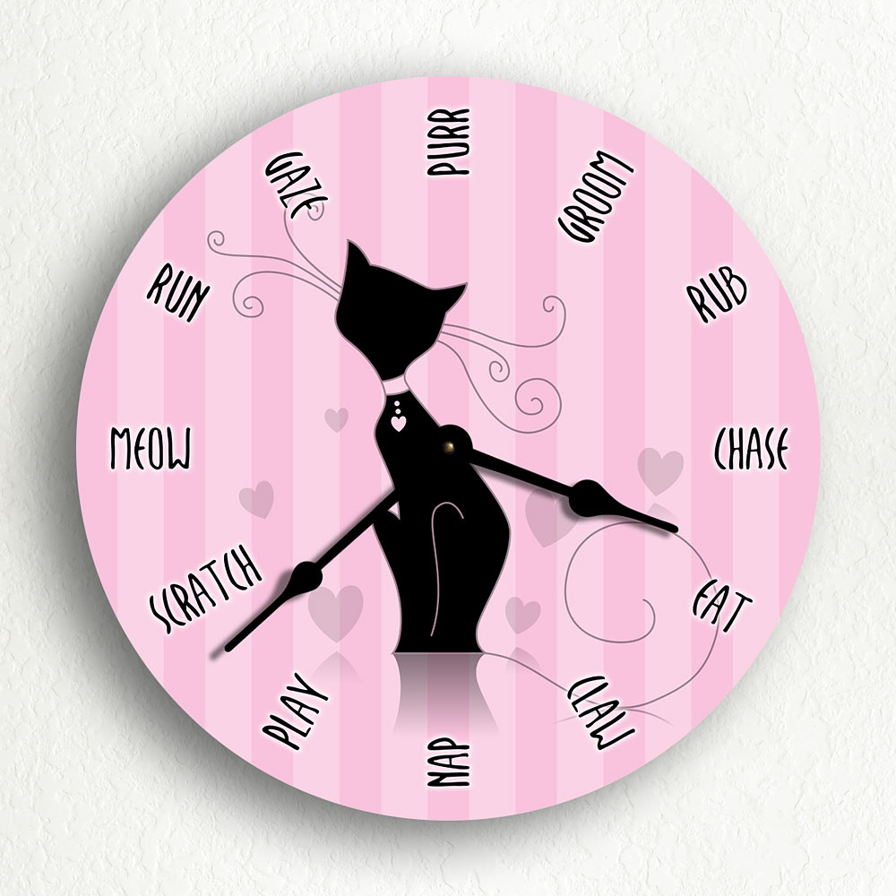 Cat_Clock_10in